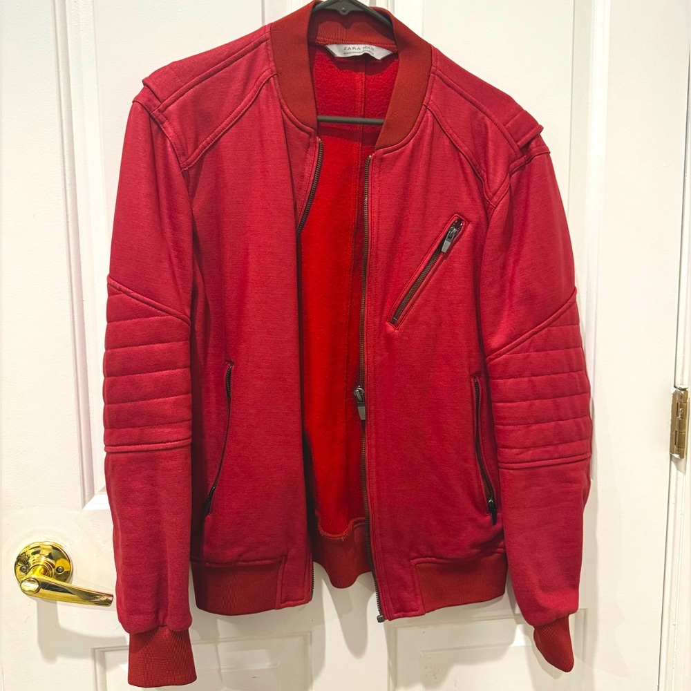 Zara Man Baseball Jacket - Size Medium
